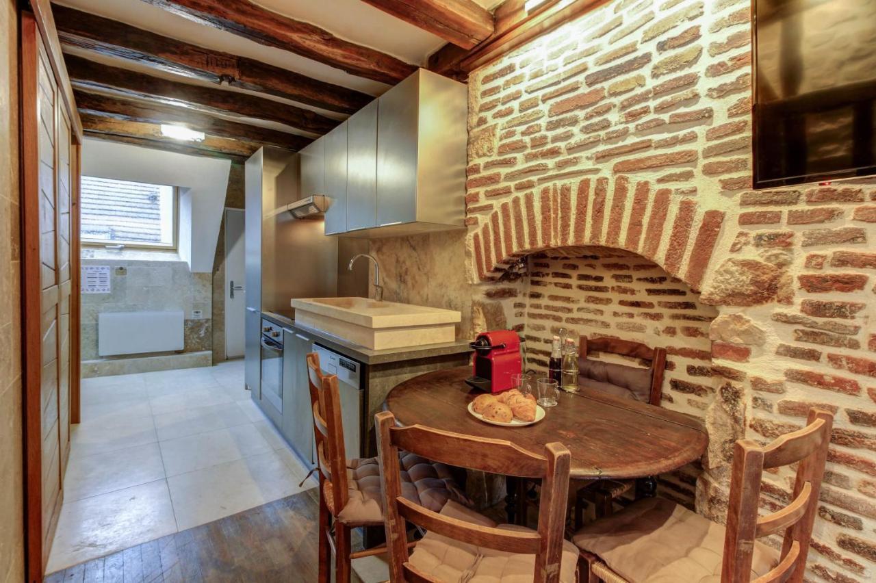 Le Mansard - Topdestination-Dijon - Centre Ville - Classe 3 Etoiles Buitenkant foto